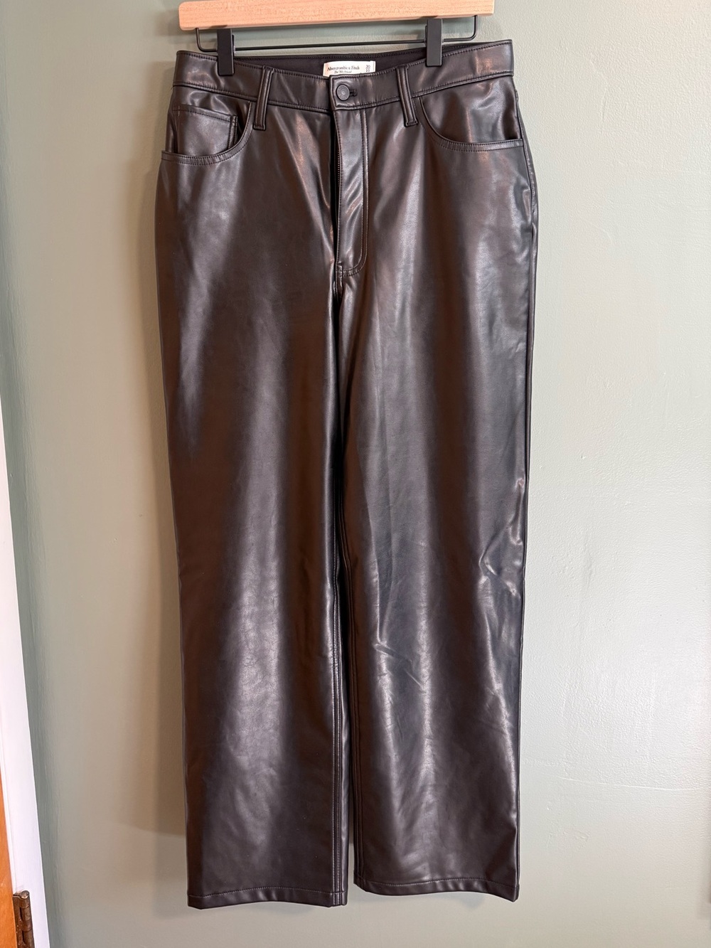 Abercrombie Leather Pants Curve Love